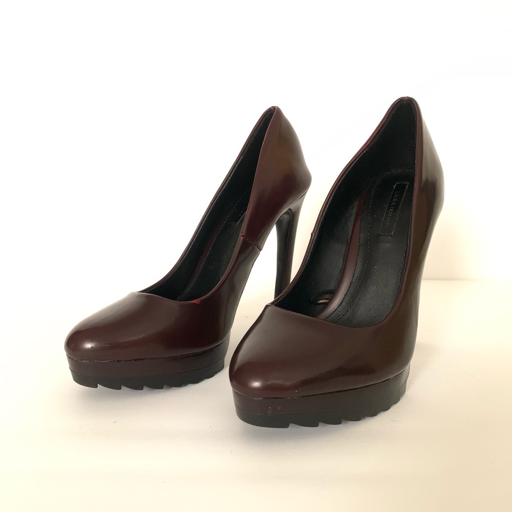 Zara Platform Pumps